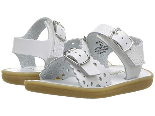 White Ariel Sandals