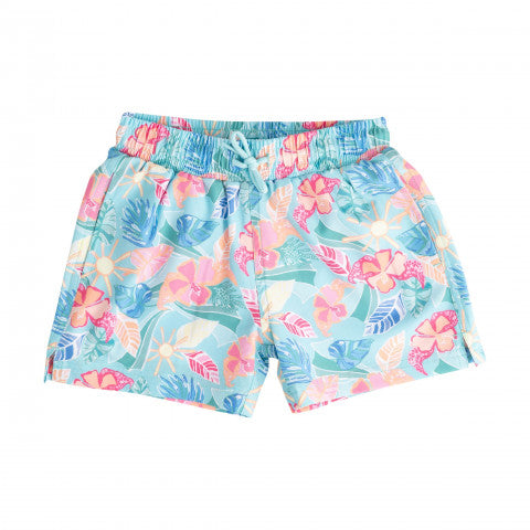 Palm Paradise Boogie Board Swim Trunk