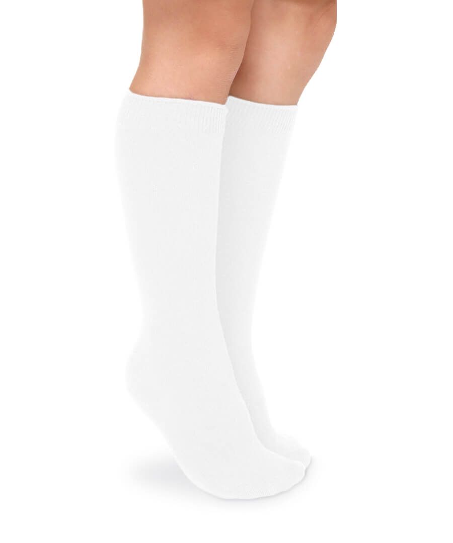 White Knee Sock 2PK