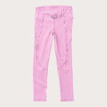 Girl's Athletic Legging Phlox Pink Stripe