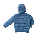 Boy's Hooded Puffer Jacket Copen Blue