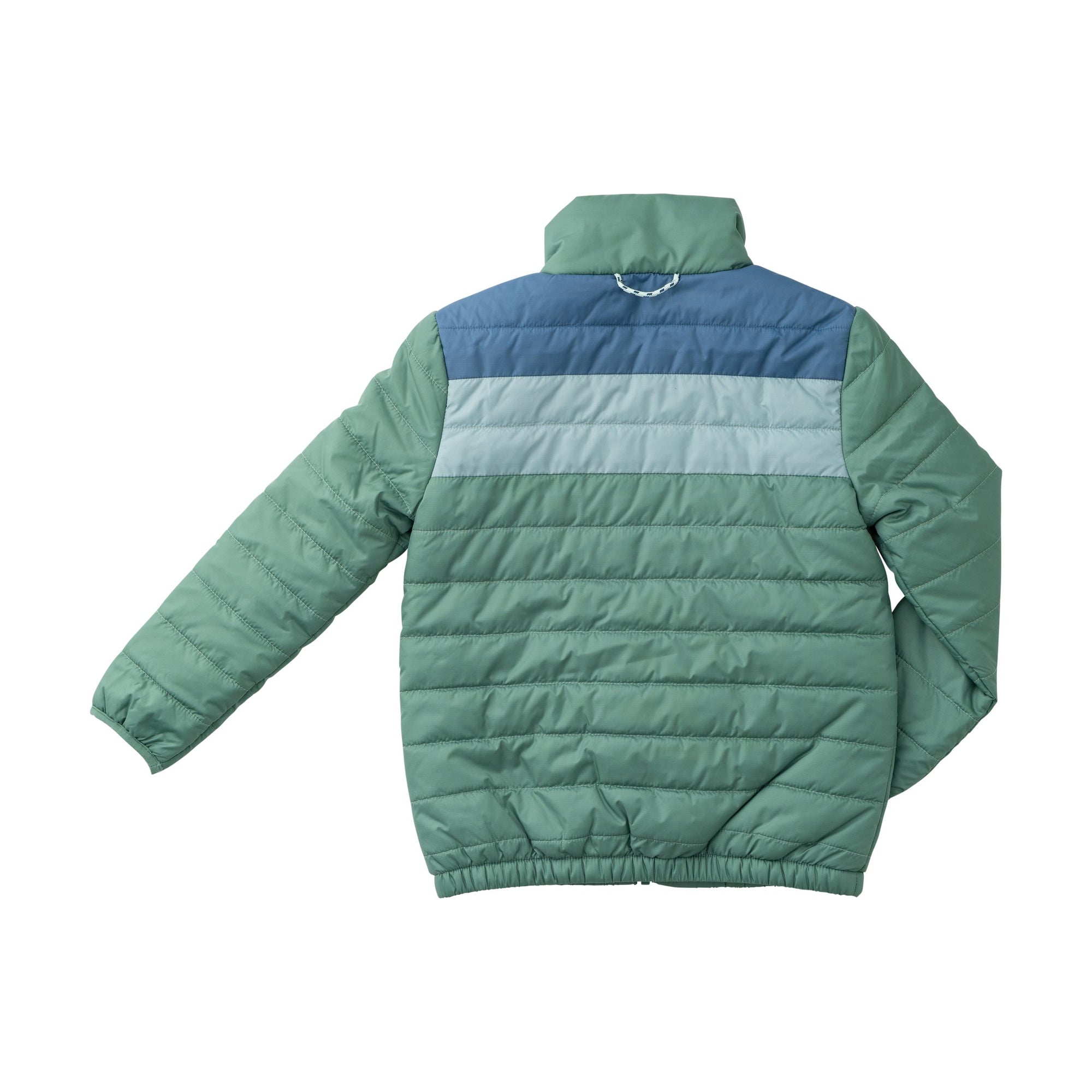 Boy's Puffer Jacket Frosty Spruce Colorblock