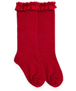 Ruffled Knee Socks