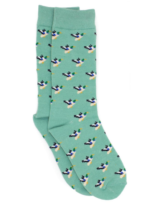 Breaking Water Lucky Duck Socks