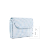 Pimlico Stripe Blue Quilted Changing Mat