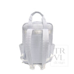 Pimlico Stripe Quilted Blue Backpack