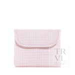 Pimlico Stripe Pink Quilted Changing Mat