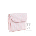Pimlico Stripe Pink Quilted Changing Mat