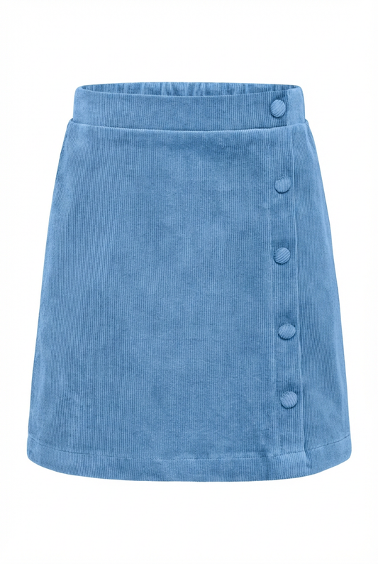 Reese Skirt Glacier Blue Corduroy