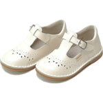 Ruthie Stitched Pearl White Maryjane