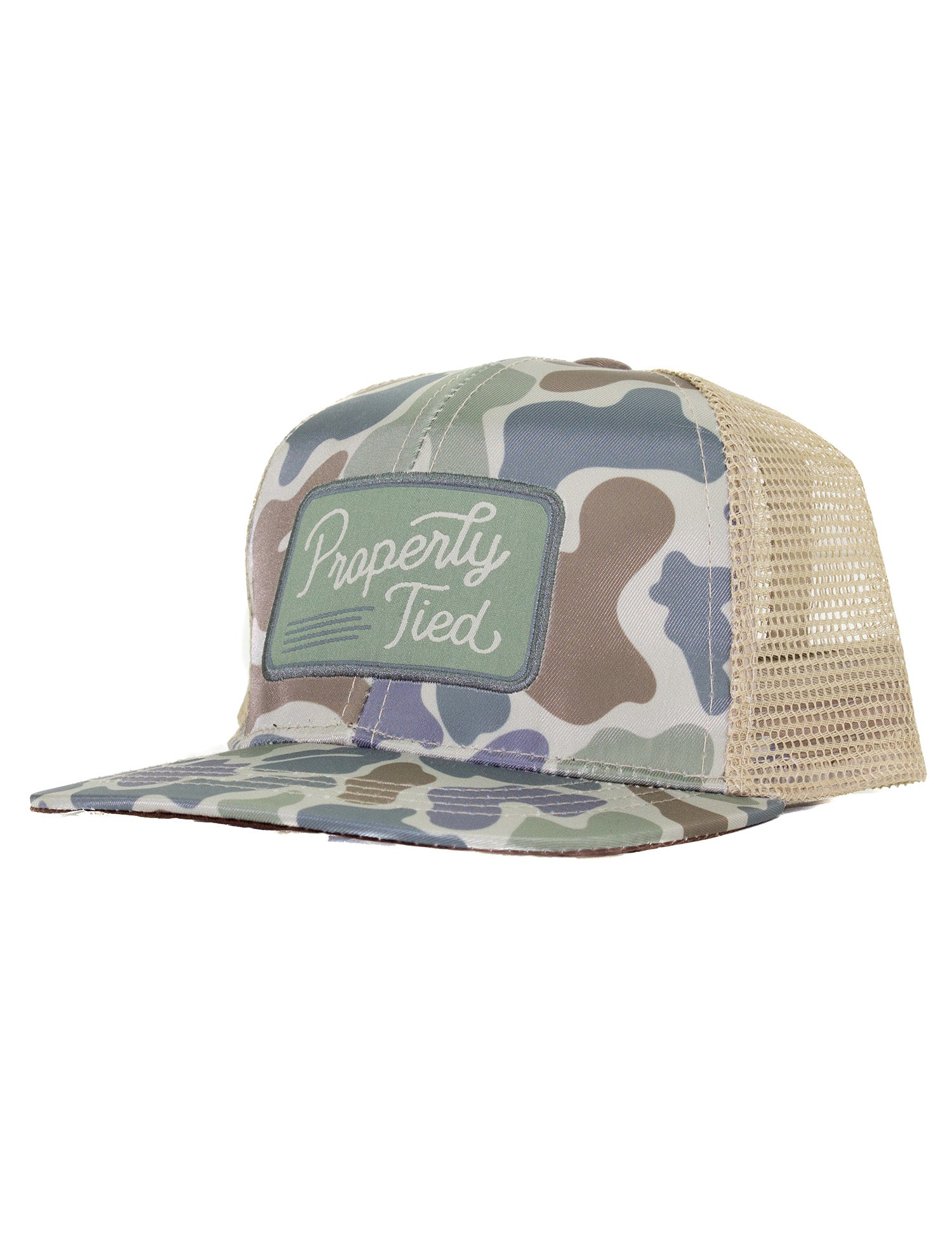 Pre-Order Vintage Camo Sportsman Trucker Hat