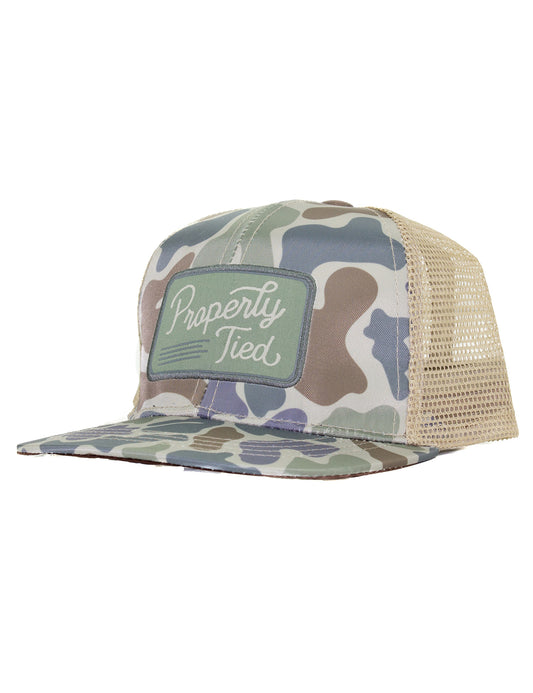 Vintage Camo Sportsman Trucker Hat