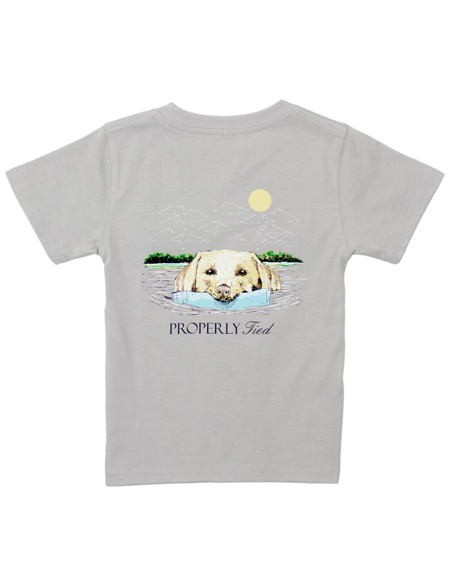 Ice Grey Spring Retrieve SS Tee