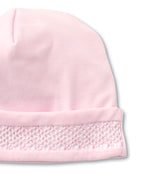CLB Charmed Pink Smocked Hat