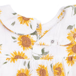 Baby Sunflower Classic Bubble w/Peter Pan Collar