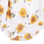 Baby Sunflower Classic Bubble w/Peter Pan Collar