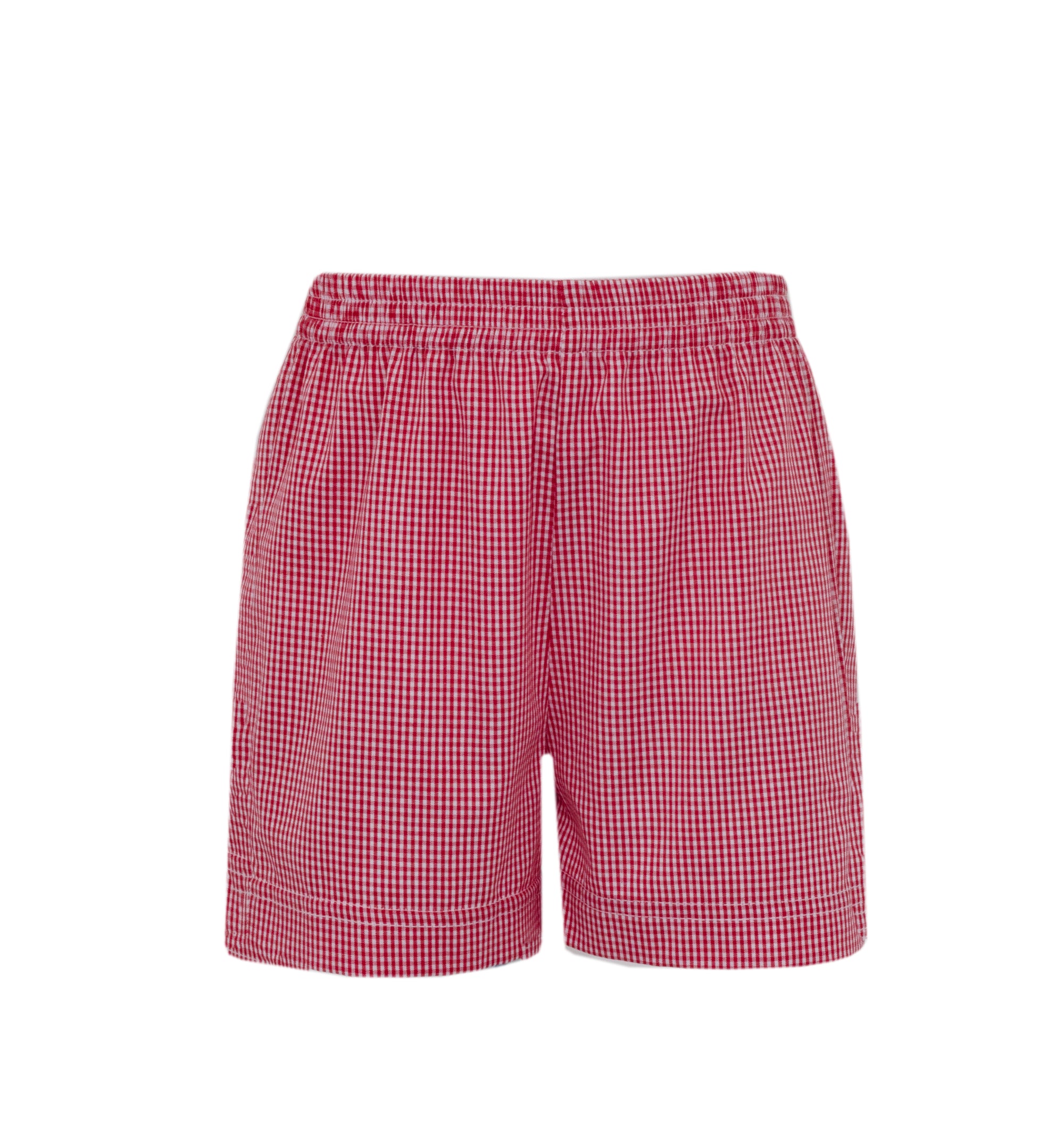 Pirate Red Gingham Short Set