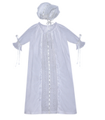 White Shiloh Christening Daygown