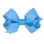 Mini Scallop Edge Grosgrain Bow