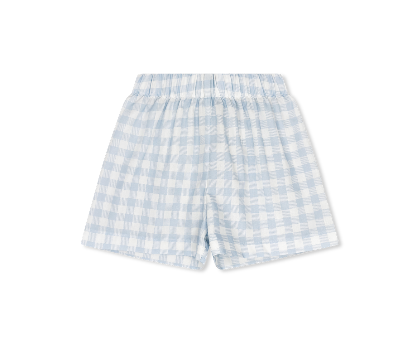 Sunny Yellow/Baldwin Blue Buffalo Check Short Set