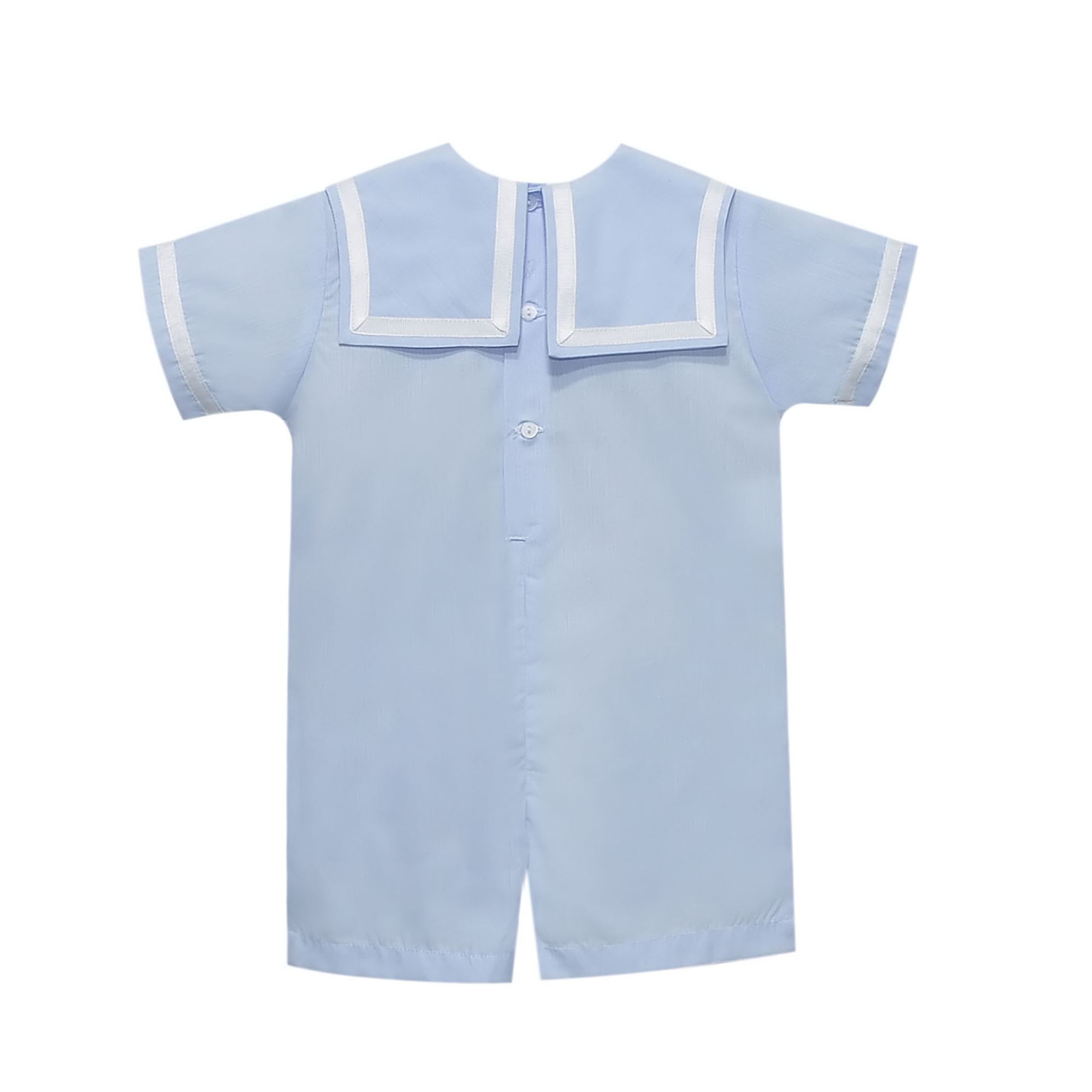 Blue Rowan Romper Sailor Sky