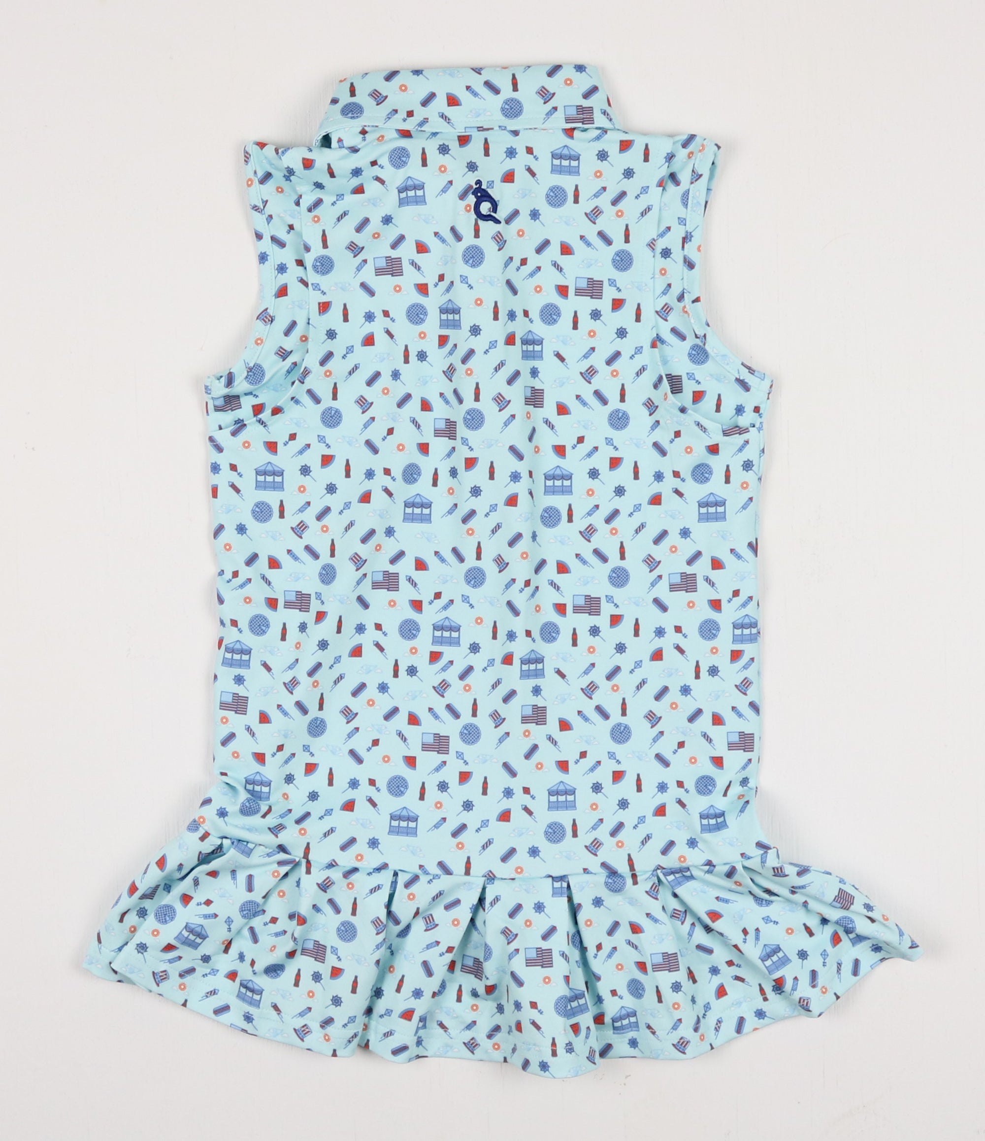 Stars & Stripes Polo Sleeveless Dress