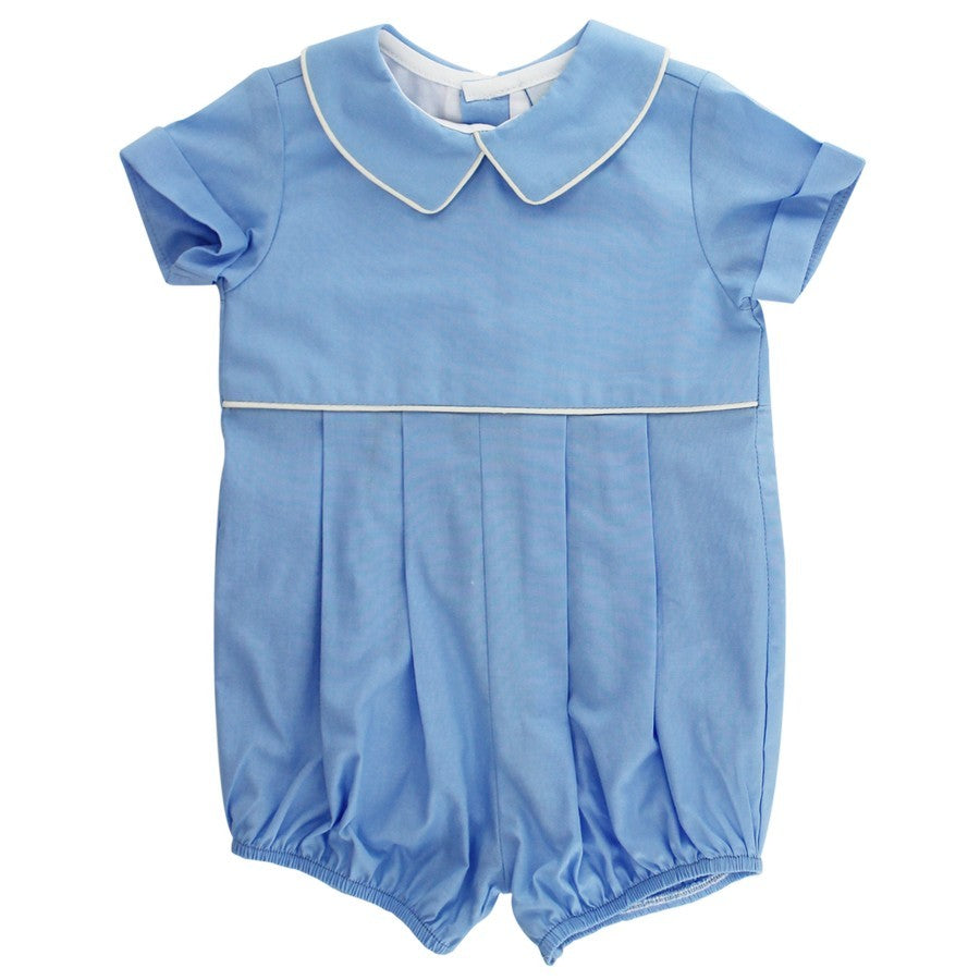 Summer Blue Dressy Boys Bubble Short