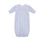 White w/ Pink Levi Girl Daygown