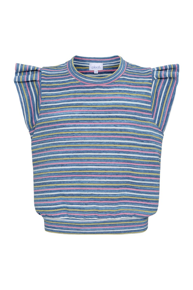 Olivia Top Multi Stripe